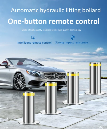 2020 Système de stationnement électrique Safeagle Prix des bornes montantes automatiques pour le contrôle des véhicules par effraction