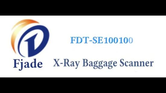 Le scanner de bagages à rayons X Fdt-Se100100 a un système de reconnaissance automatique de liquide dangereux
