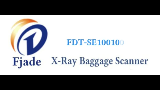 Le scanner de bagages à rayons X Fdt-Se100100 a une reconnaissance automatique liquide dangereuse